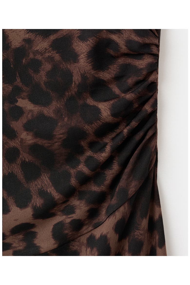 Leopard Sleeveless Maxi Dress, Alternate, color, BROWN
