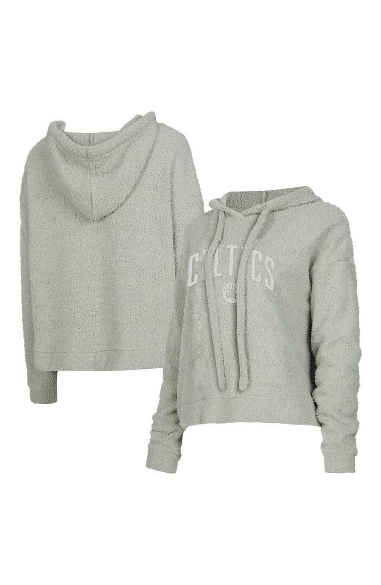 CONCEPTS SPORT Women's Concepts Sport  Gray Boston Celtics Ventura Comfy Pullover Hoodie, Main, color, Gray