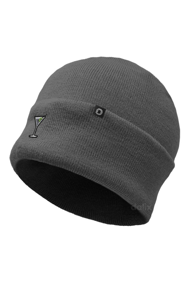 Martini Beanie Cap, Alternate, color, Asphalt Gray