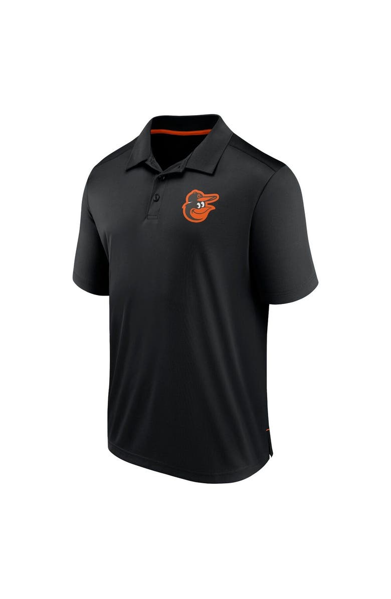FANATICS Men's Fanatics Branded Black Baltimore Orioles Fitted Polo, Alternate, color, Black