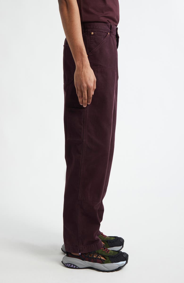 Versace Straight Leg Jeans, Alternate, color, 