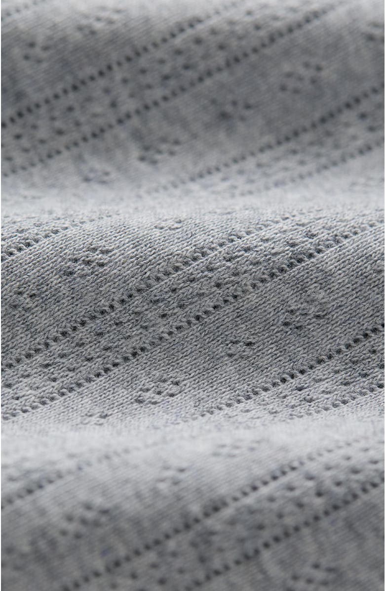 Pact Organic Cotton Pointelle Cami, Alternate, color, Heather Grey
