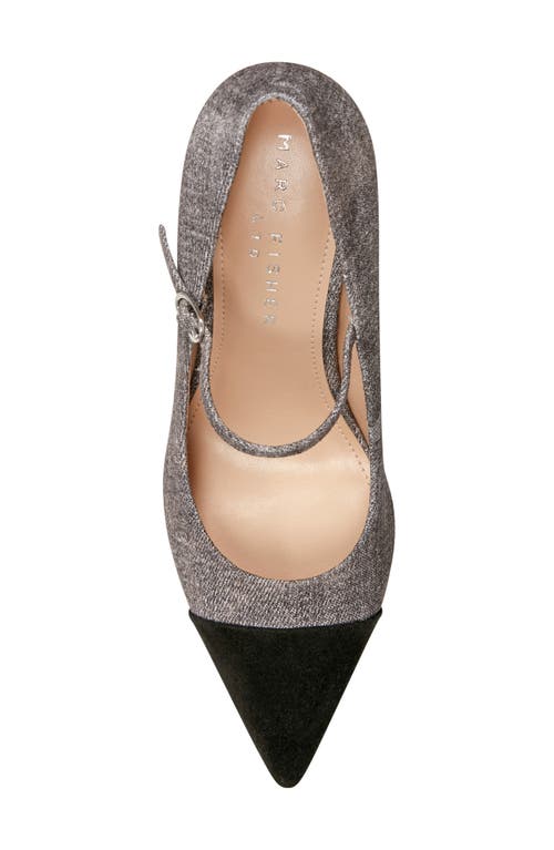 Marc Fisher Ltd Anellie Pointed Toe Pump In Grey Soft Flannel