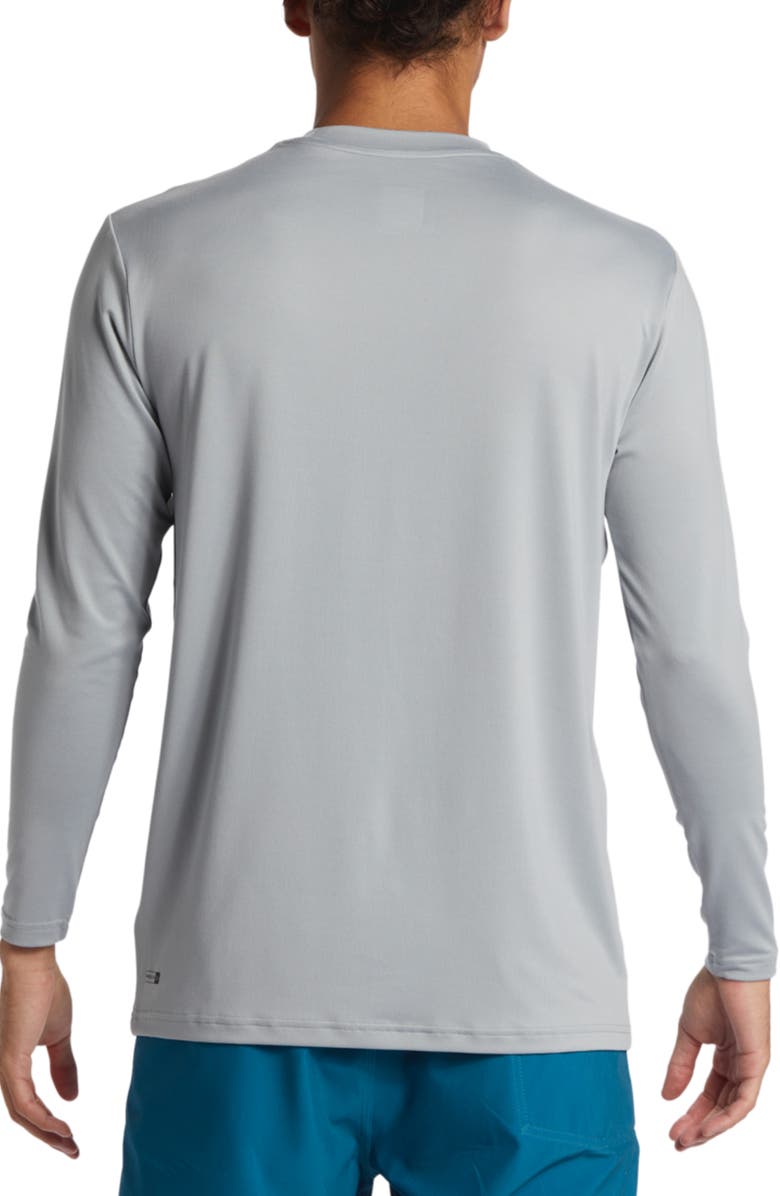 Quiksilver DNA Bubble Logo UPF 50+ Surf T-Shirt, Alternate, color, Quarry