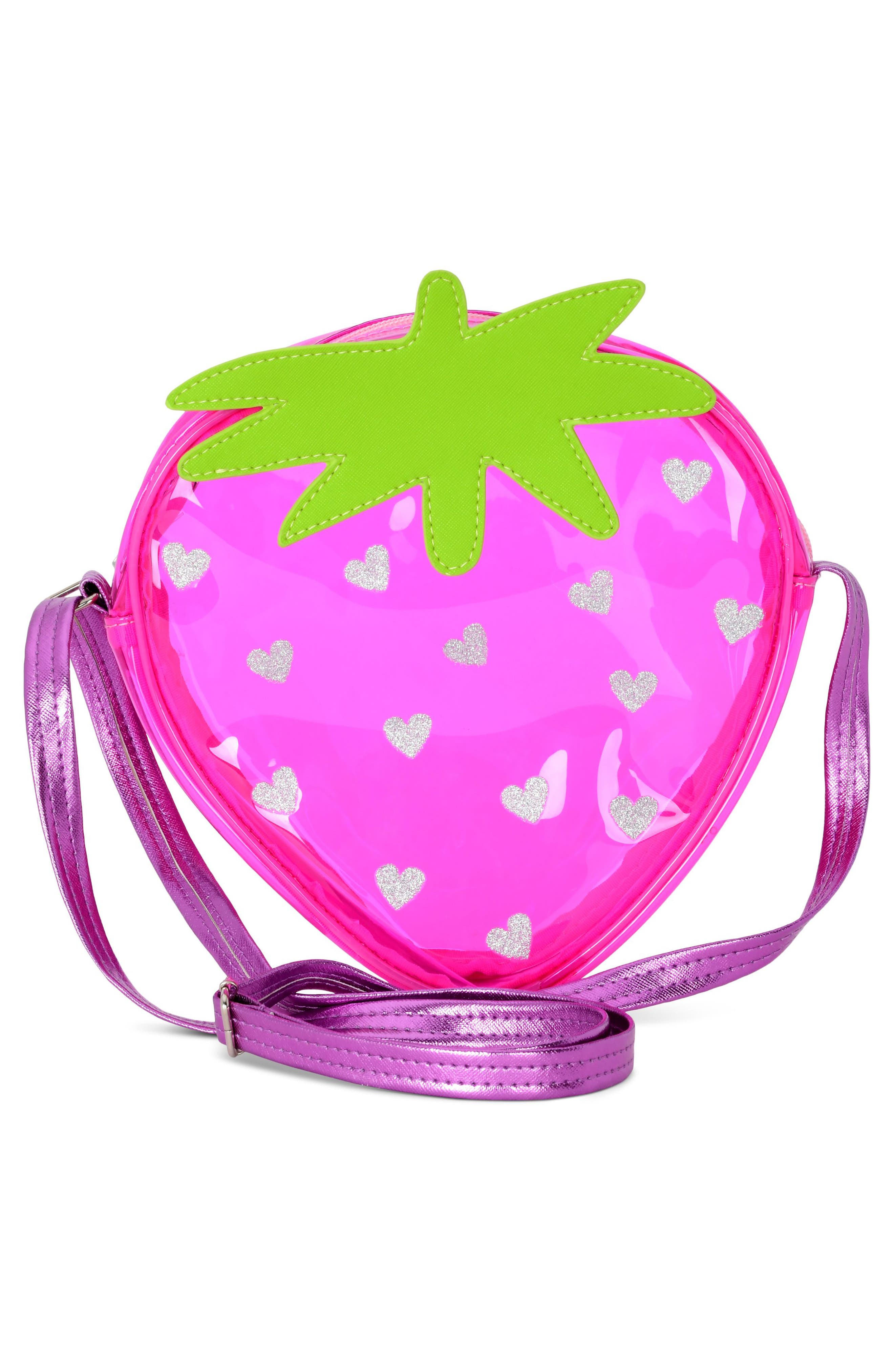 Iscream Kids' Strawberry Crossbody Bag, Alternate, color, Strawberry