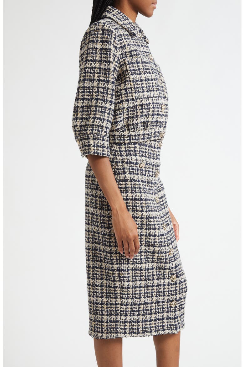 Jia Crop Tweed Jacket, Alternate, color, MIDNIGHT MULTI TWEED