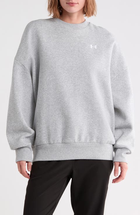 Rival Fleece Oversized Crewneck Sweatshirt