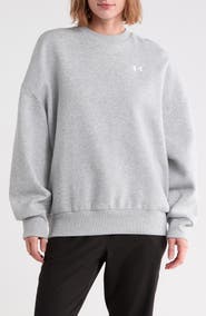 Under Armour Rival Fleece Oversized Crewneck Sweatshirt