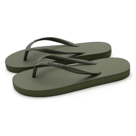 Women's Slimz Core Natural Rubber Flip-Flop Thong Sandals