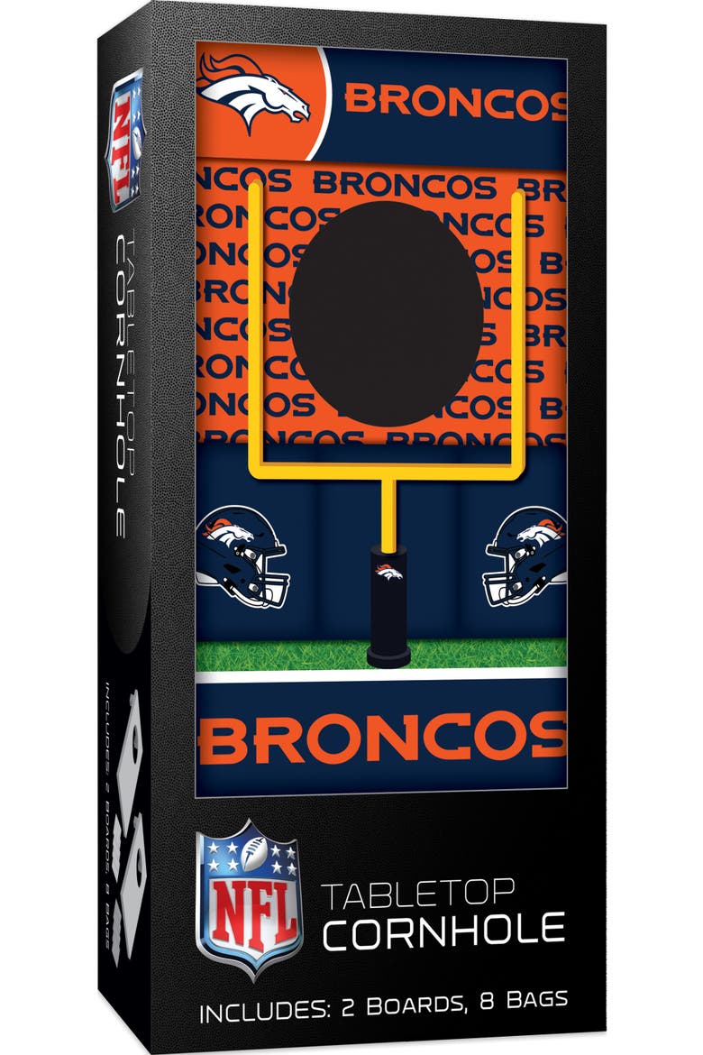 Denver Broncos NFL Tabletop Cornhole, Main, color, Multicolor