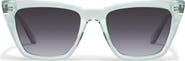 QUAY Call The Shots 54mm Gradient Cat Eye Sunglasses