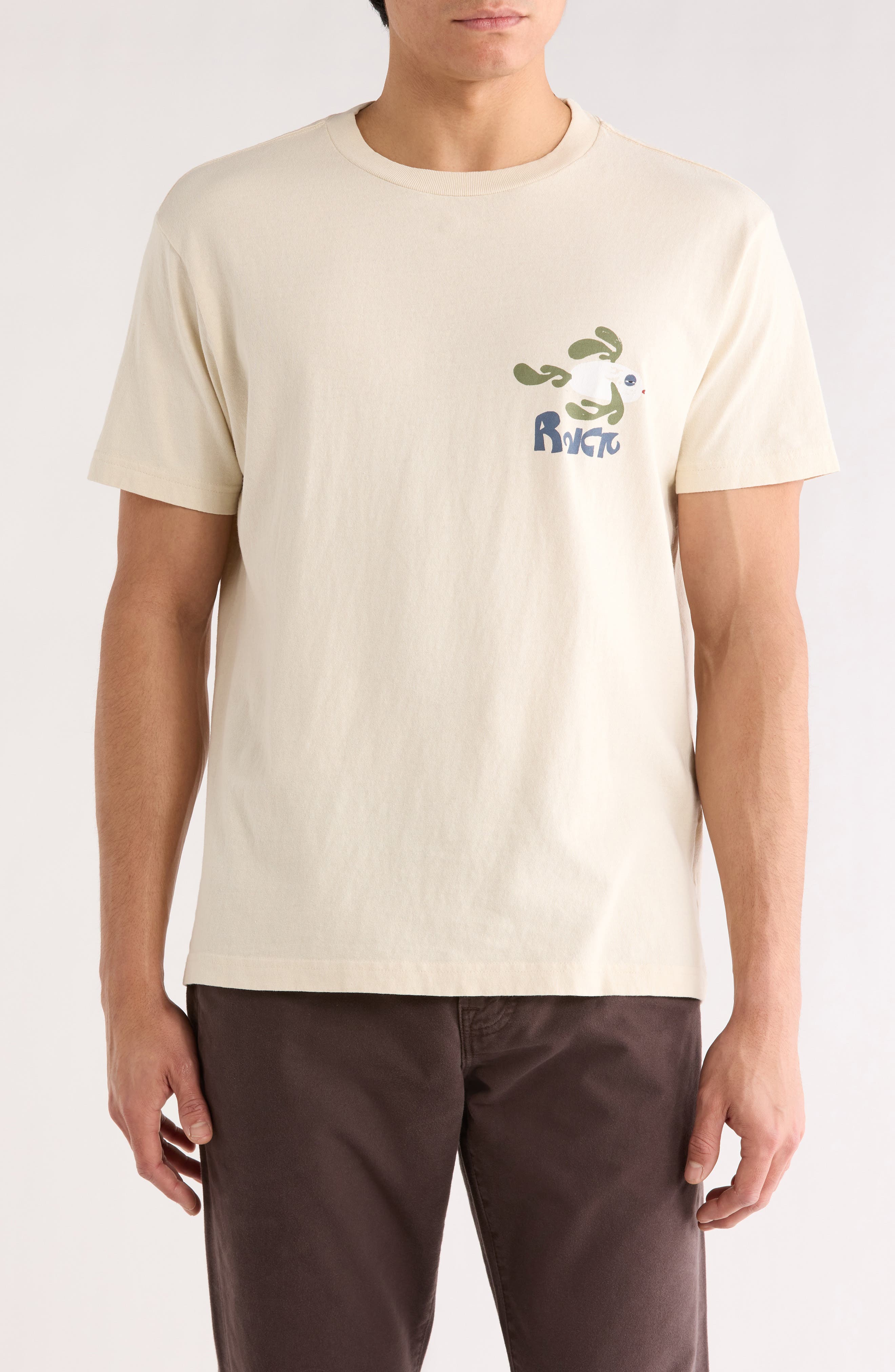 RVCA LA Fish School Graphic T-Shirt