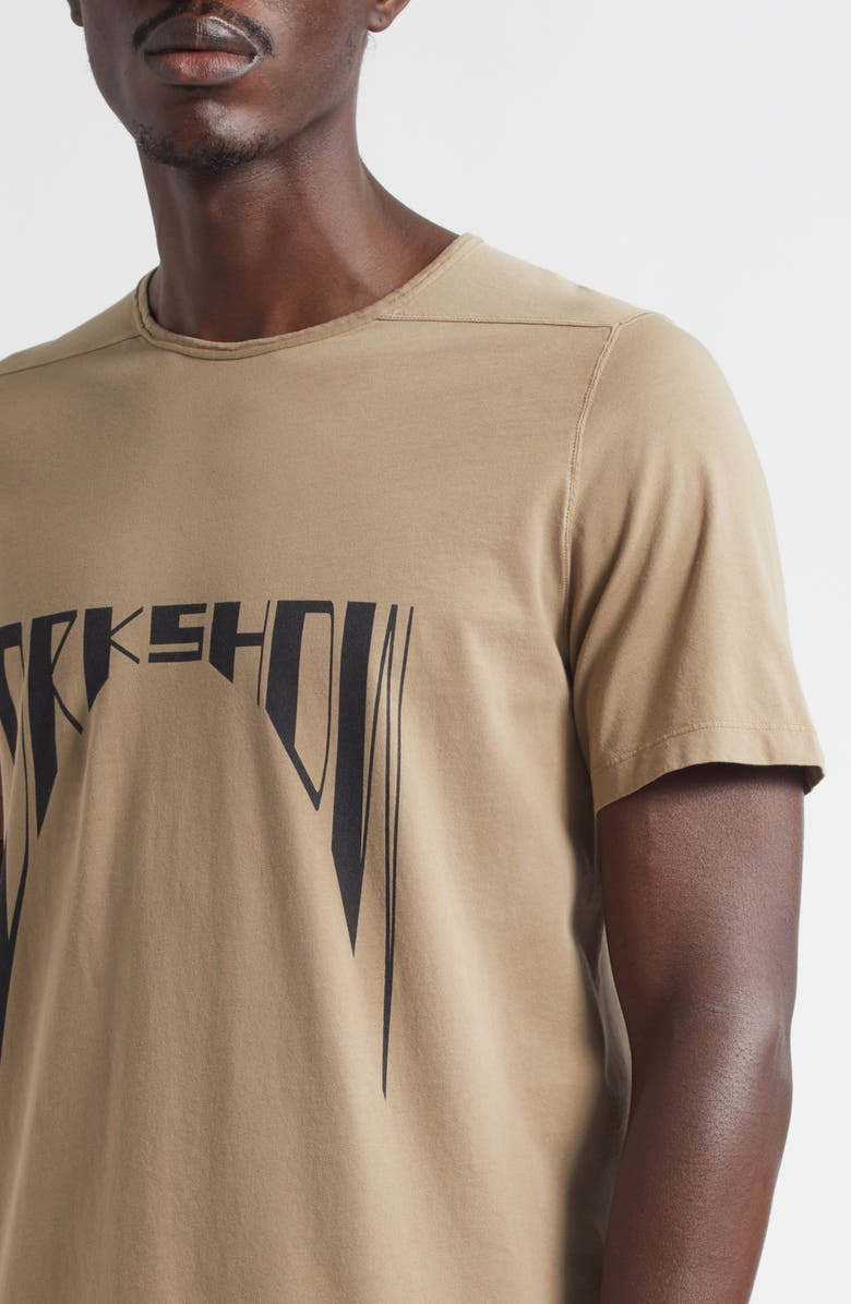 Rick Owens DRKSHDW Level DRKSHDW Graphic T-Shirt, Alternate, color, Dirt Pearl/ Black