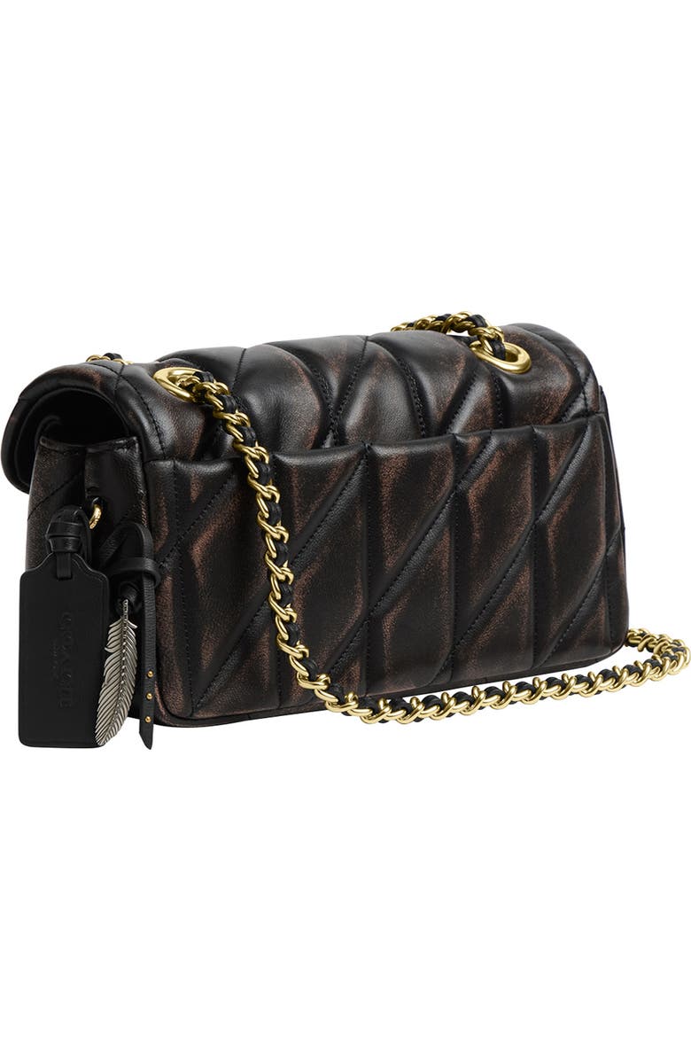 COACH Tabby 20 Quilted Leather Shoulder Bag, Alternate, color, Im/Black Brown