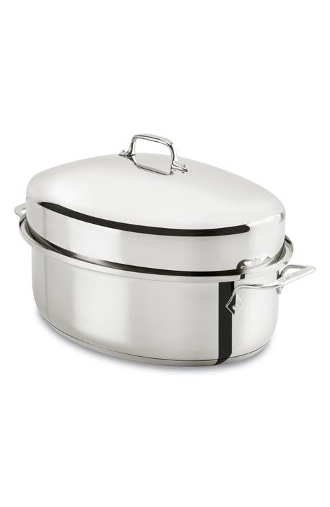 10-Quart Covered Oval Roaster 
Lid