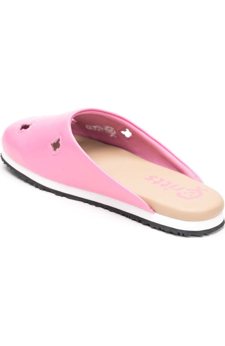 CRITTS Flip Critts Clog, Alternate, color, Hot Pink Butterflies