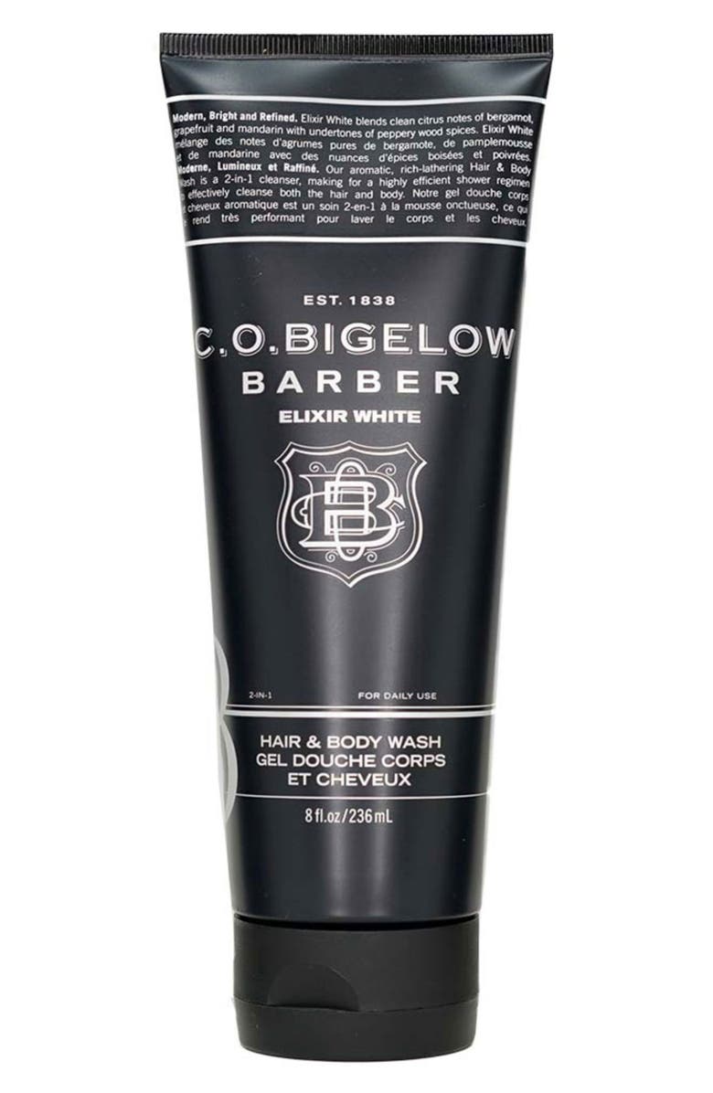 C.O. Bigelow Elixir White No.1607 Hair & Body Wash, Main, color, 