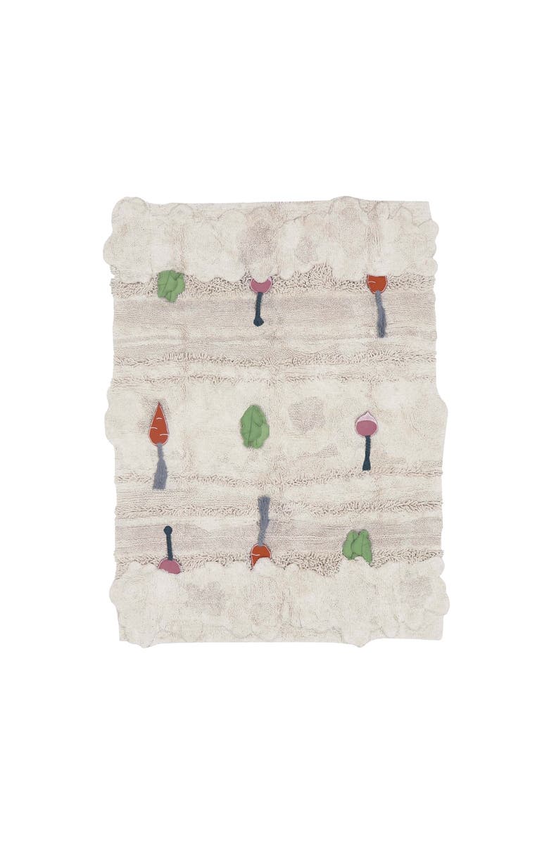 Lorena Canals Washable rug Veggie Garden, Alternate, color, Multicolor