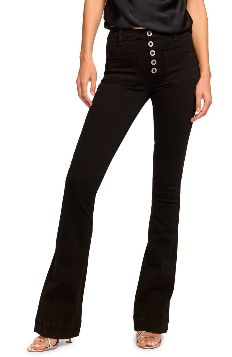 Ramy Brook Cindy High Waist Flare Jeans, Alternate, color, 