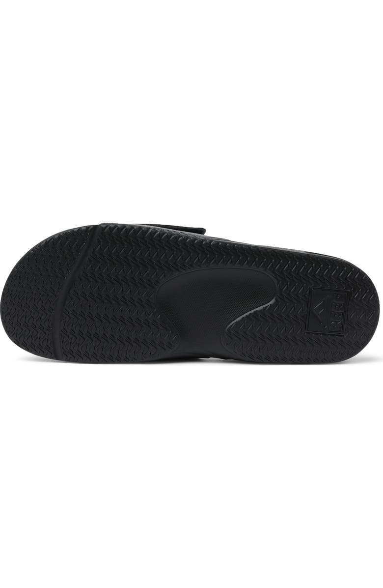 Reef Fanning H2O Slide, Alternate, color, Black