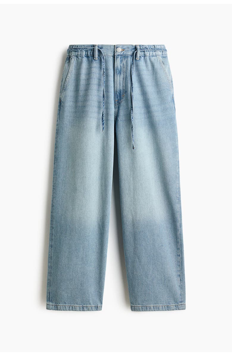 H&M Baggy Jeans, Main, color, Denim Blue