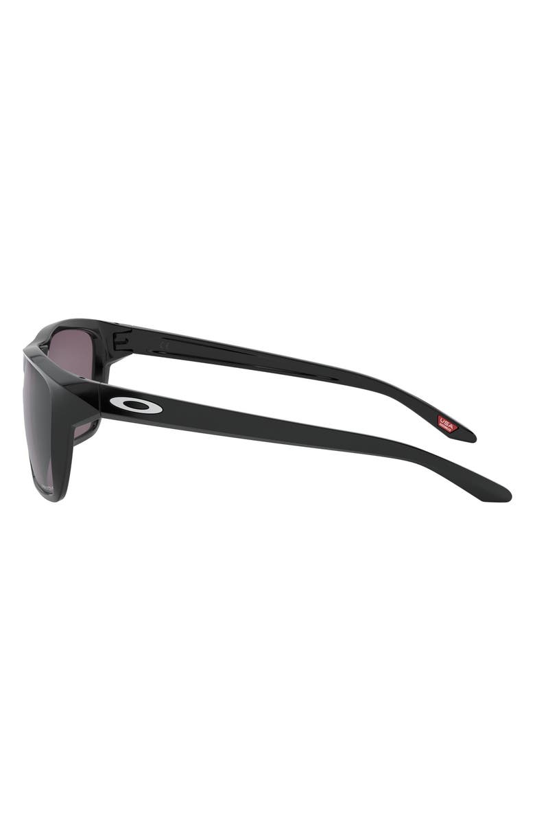 Oakley Sylas 57mm Rectangle Sunglasses, Alternate, color, Black
