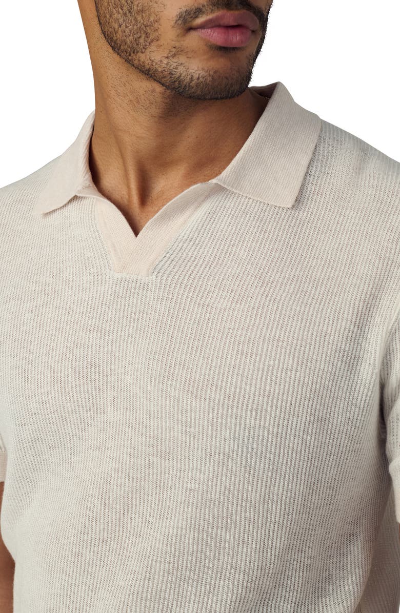 Joe's Club Cotton & Linen Polo, Alternate, color, Papyrus