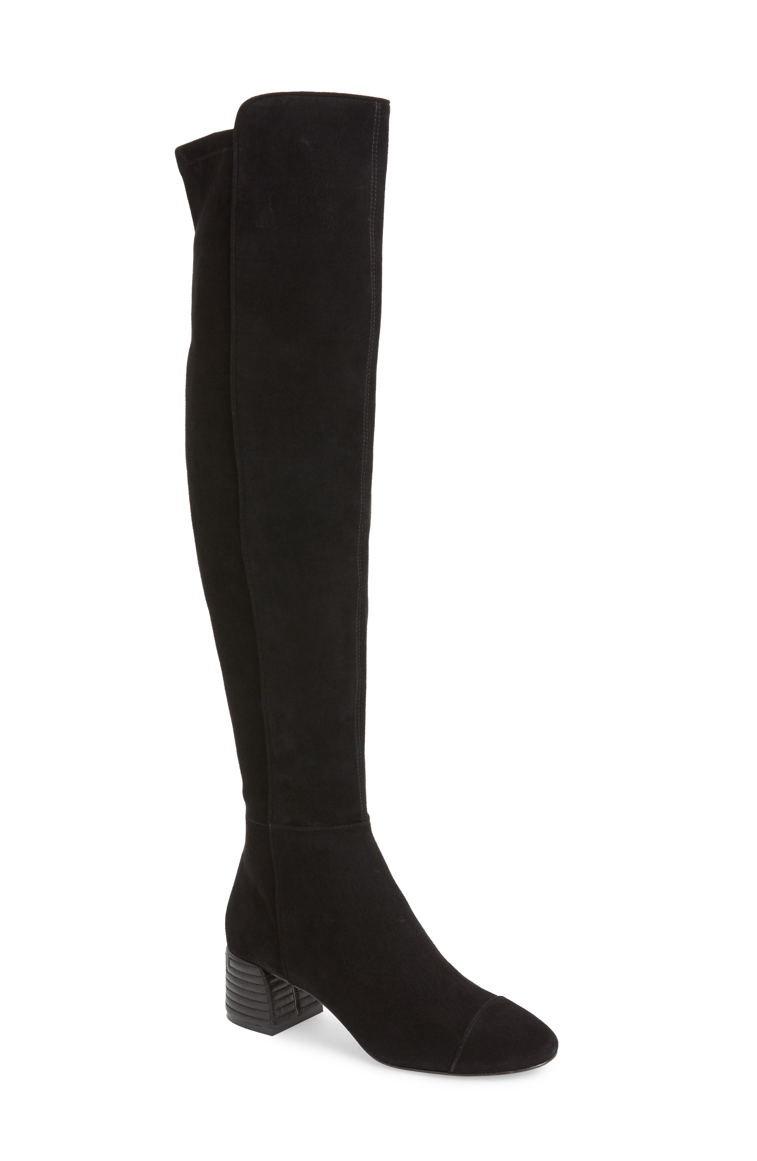 Nina Over the Knee Boot, Main, color, PERFECT BLACK