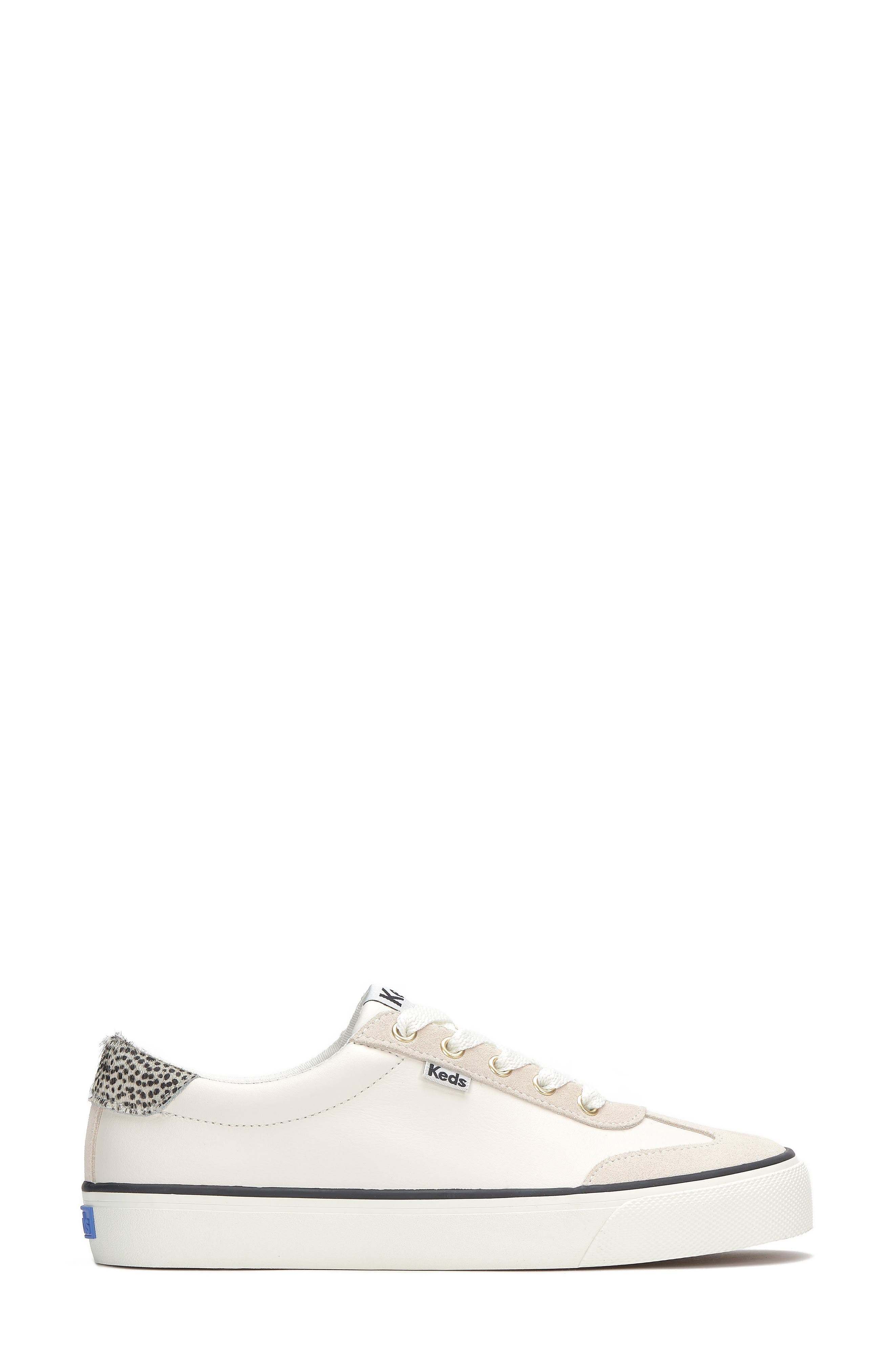 Keds<sup>®</sup> Jump Kick T-Toe Sneaker, Alternate, color, Snow White