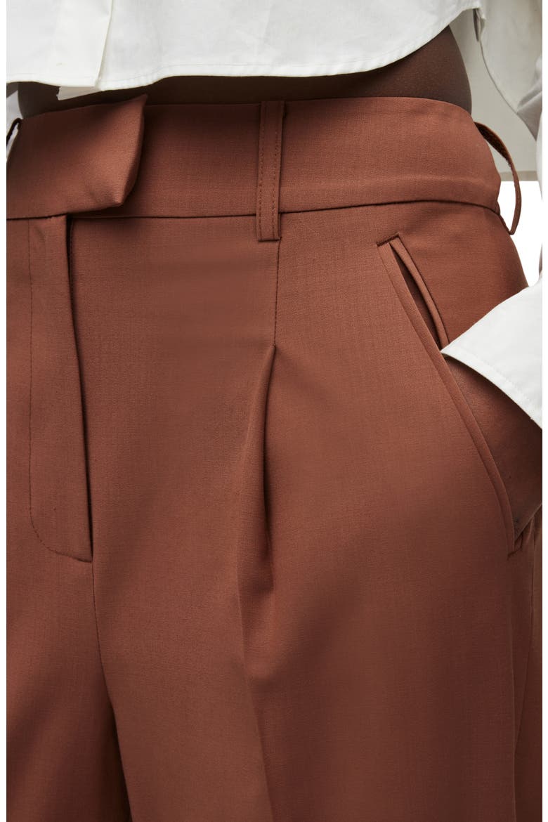 Corin Miro Pleat Trousers, Alternate, color, PINK