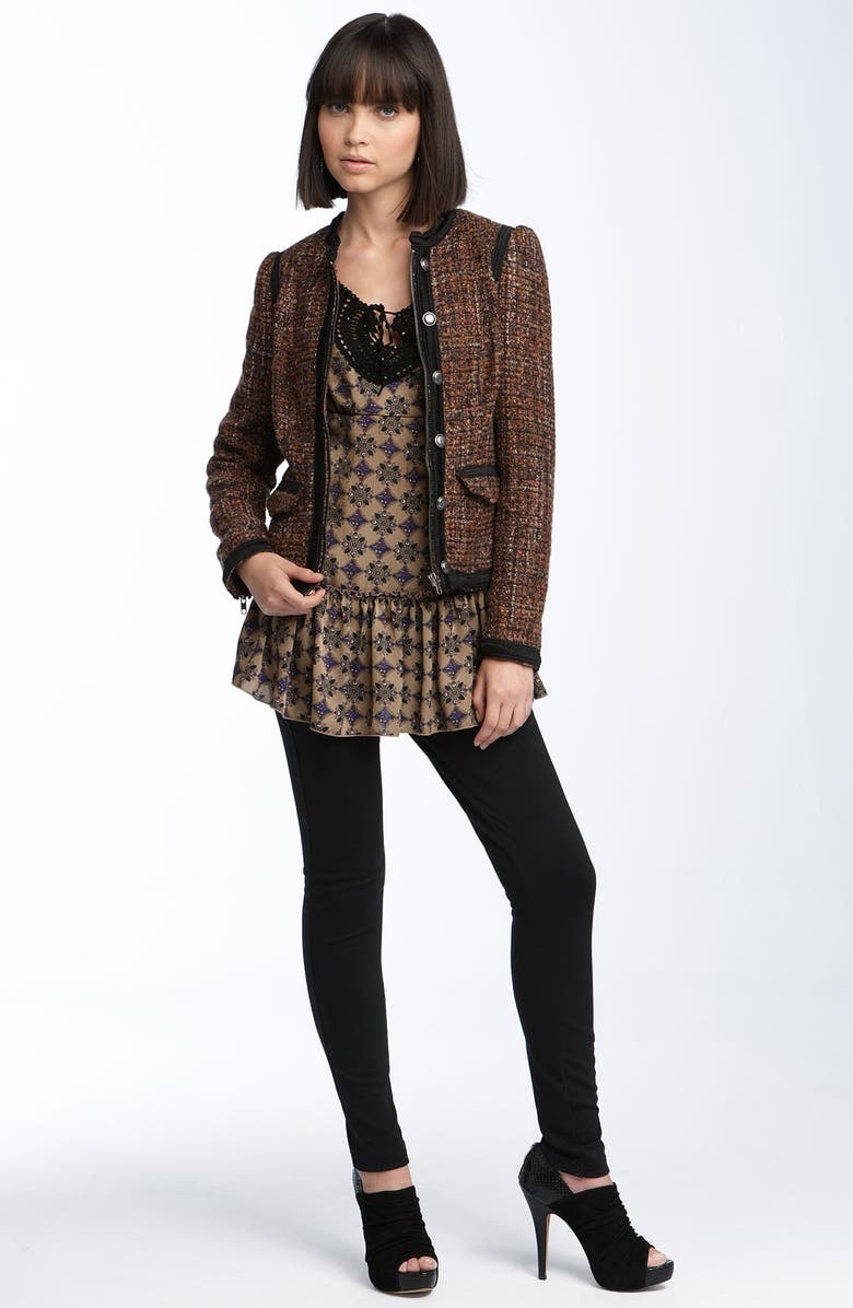 Free People Tweed Jacket, Alternate, color, 
