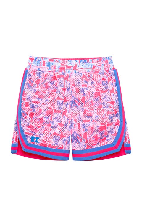 Boys Retro Mesh Basketball Short