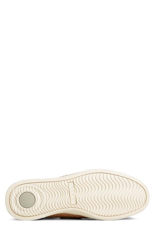 Sperry Topsider Authentic Original 2-eye Tumbled & Nubuck Tan In Tan