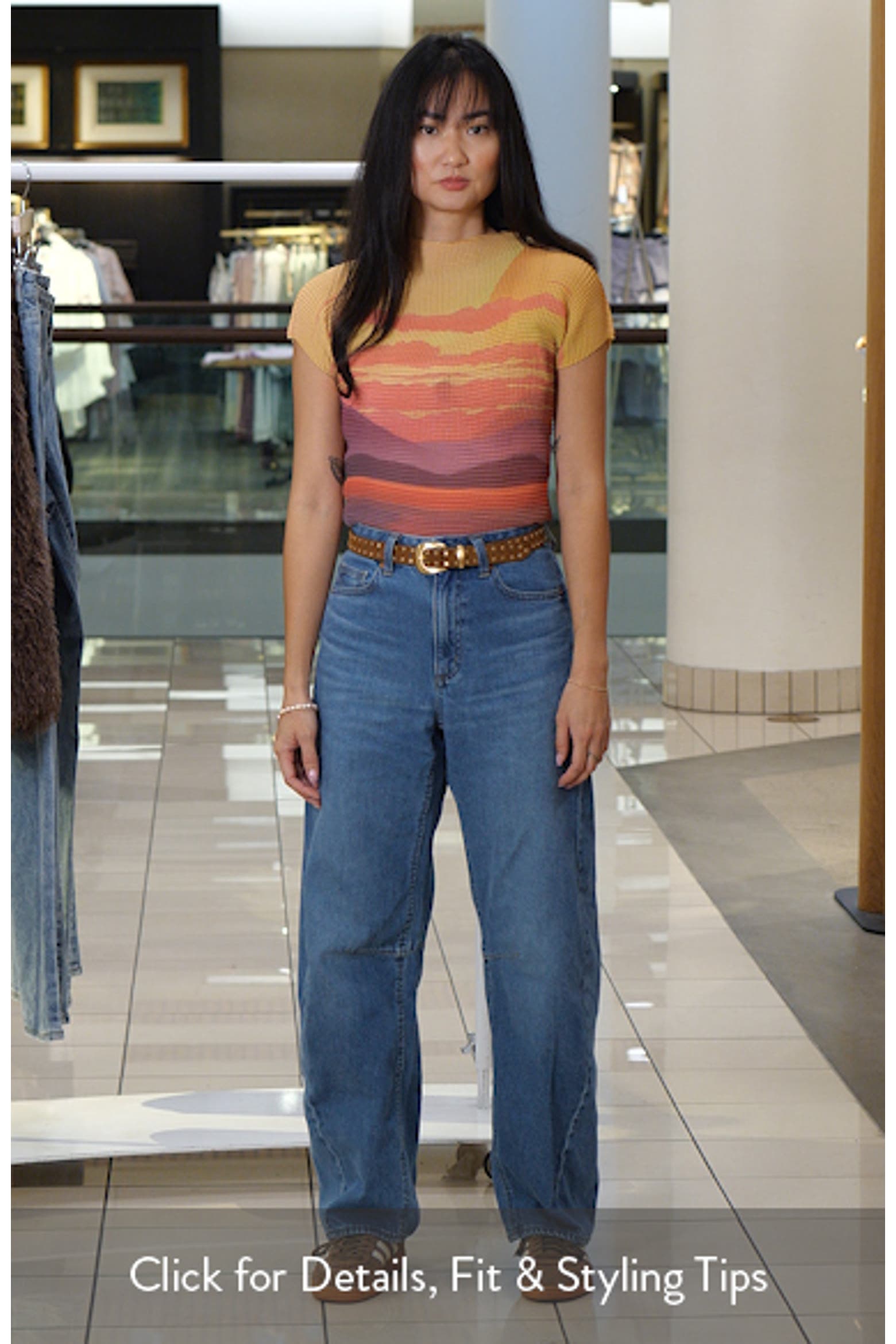 Color/texture List Desigual Sunset Grid Texture T-Shirt (Women) | Nordstrom