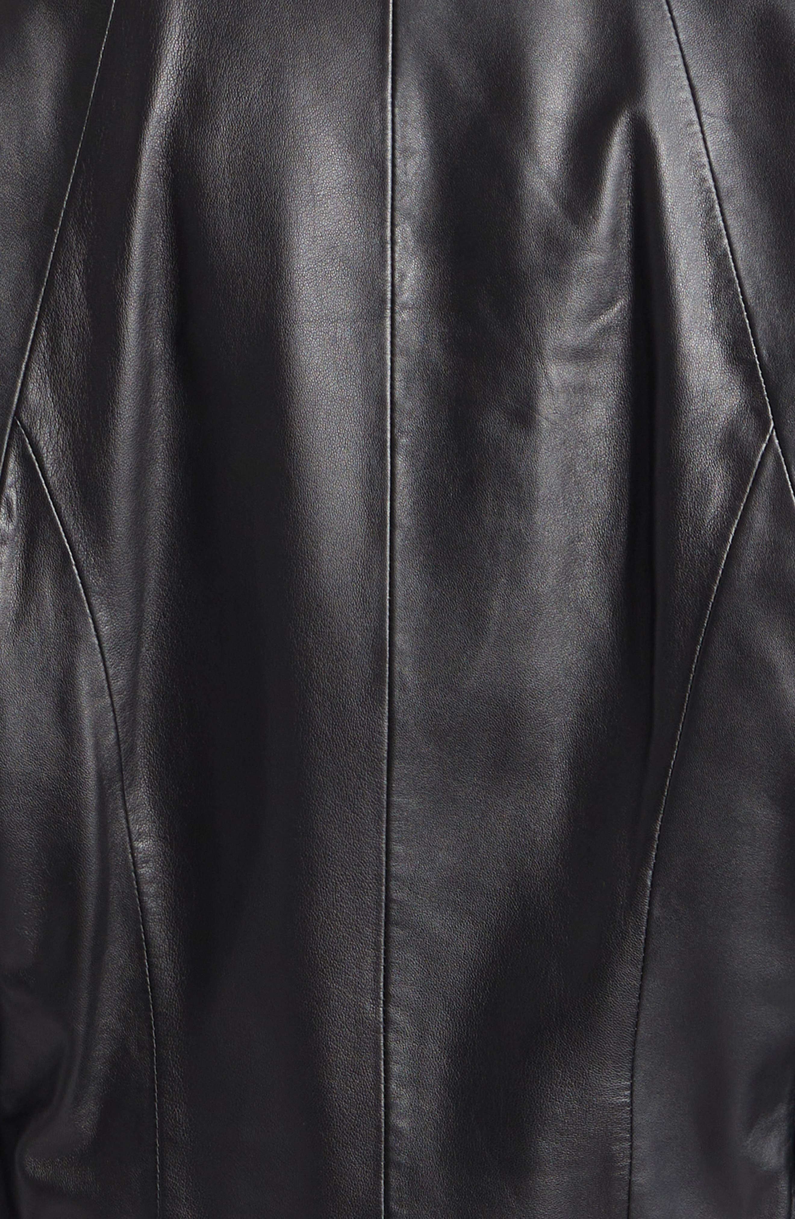 MARELLA Leather Double Breasted Jacket (Women) | Nordstrom