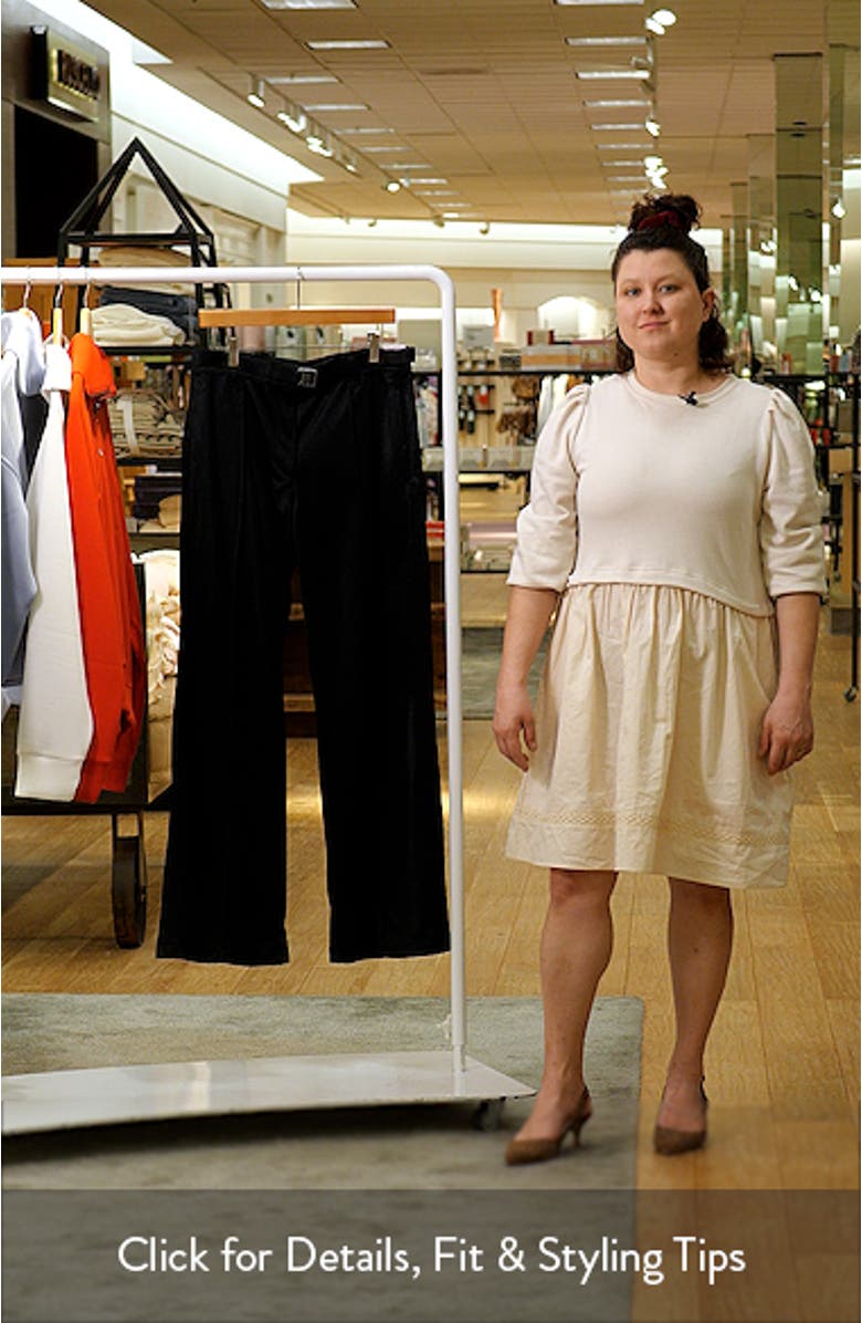 Belted Pintuck Pants, sales video thumbnail