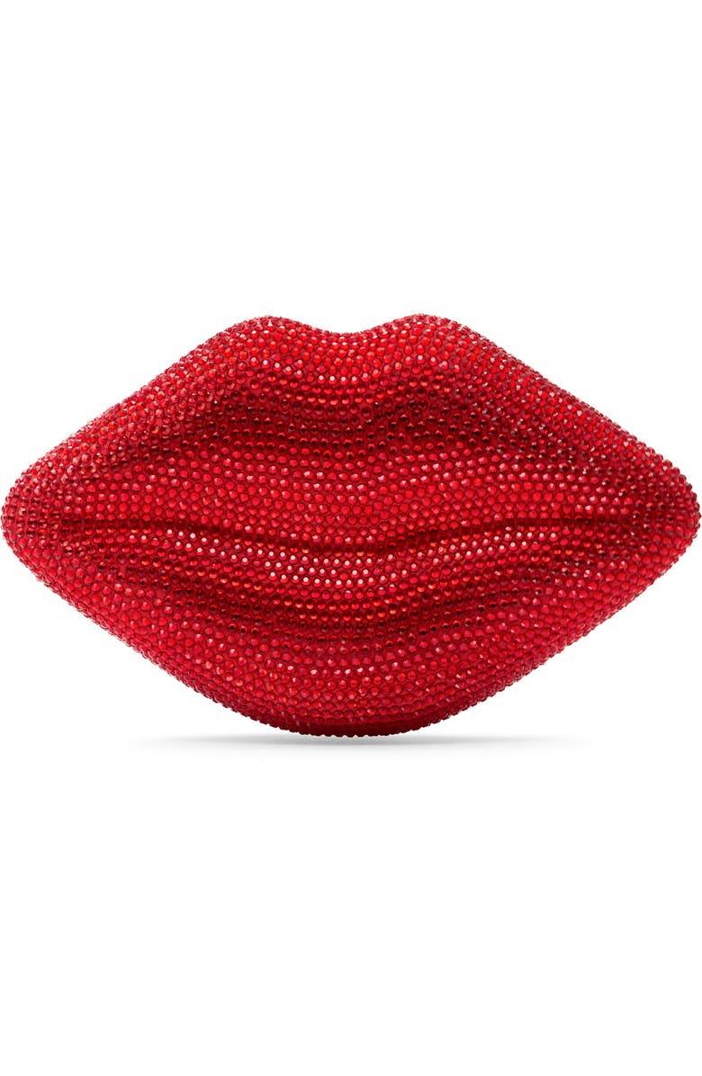 SIMONMILLER Lip Clutch, Main, color, Lucky Red