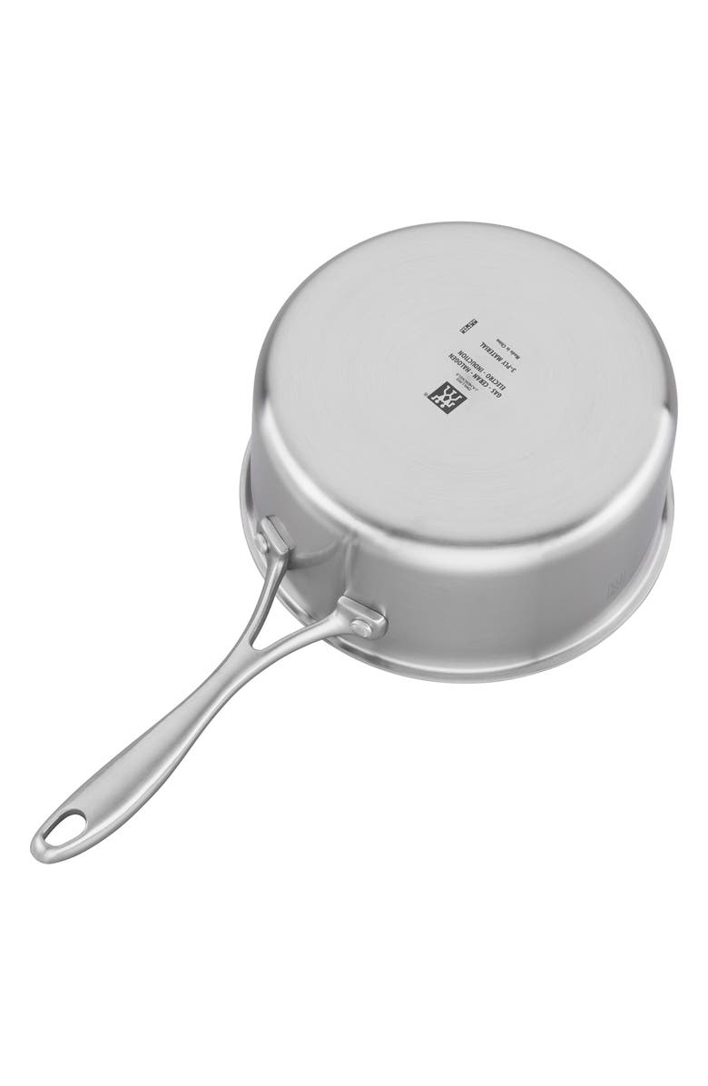 ZWILLING Spirit 3-Ply 3-Quart Sauce Pan with Helper Handle and Lid, Alternate, color, NO COLOR
