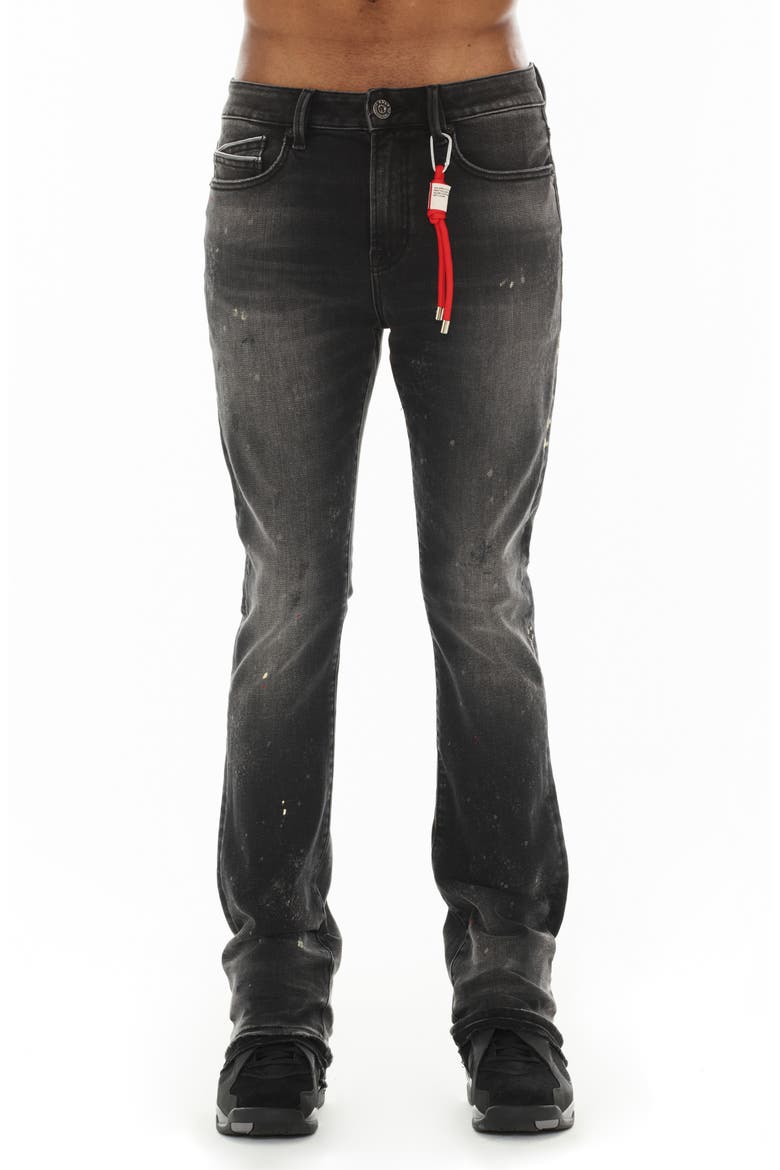 Lenny 603 Bootcut Jeans, Main, color, LICORICE