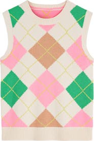 Boden Lucy Knit Cotton Sweater Vest