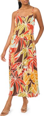 Halogen® Drop Waist Maxi Sundress