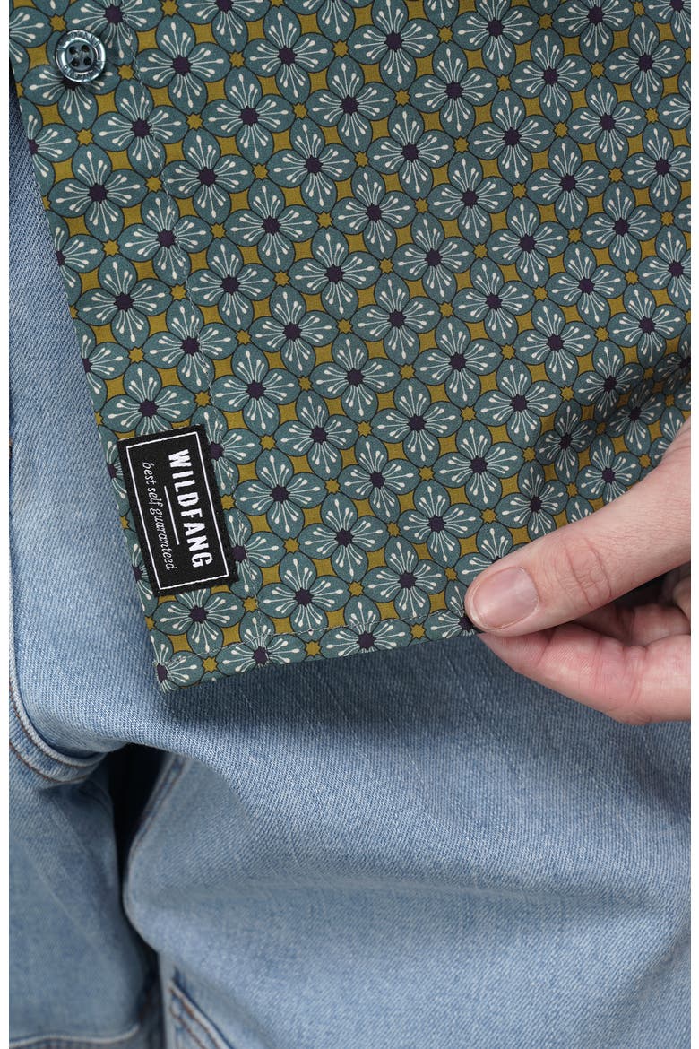 The Essential Oxford Button Up, Alternate, color, MOSAIC DARK TEAL