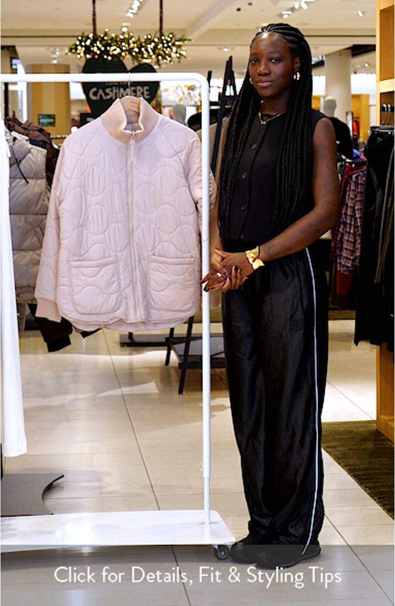 Two-Way Reversible Quilted Jacket, sales video thumbnail