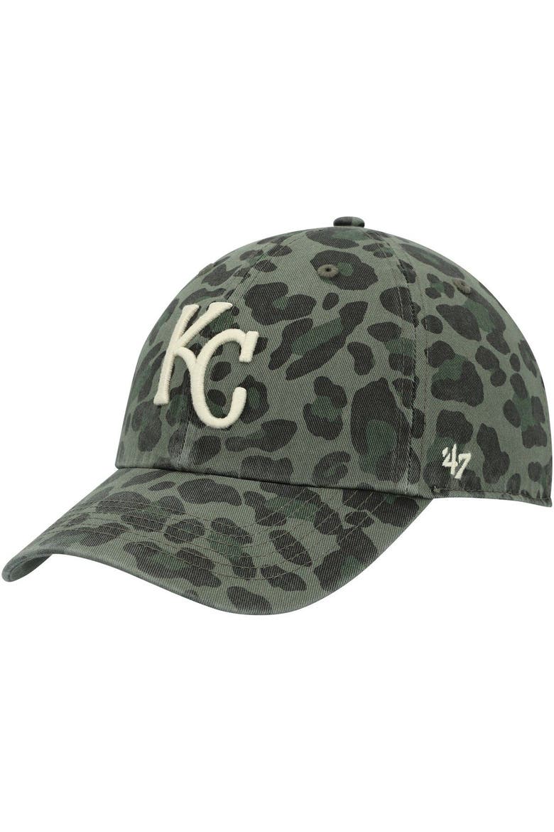 Women's '47 Green Kansas City Royals Bagheera Clean Up Adjustable Hat, Main, color, Green