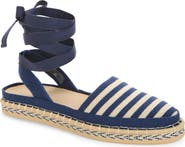 Rothy's The d'Orsay Ankle Tie Espadrille Flat