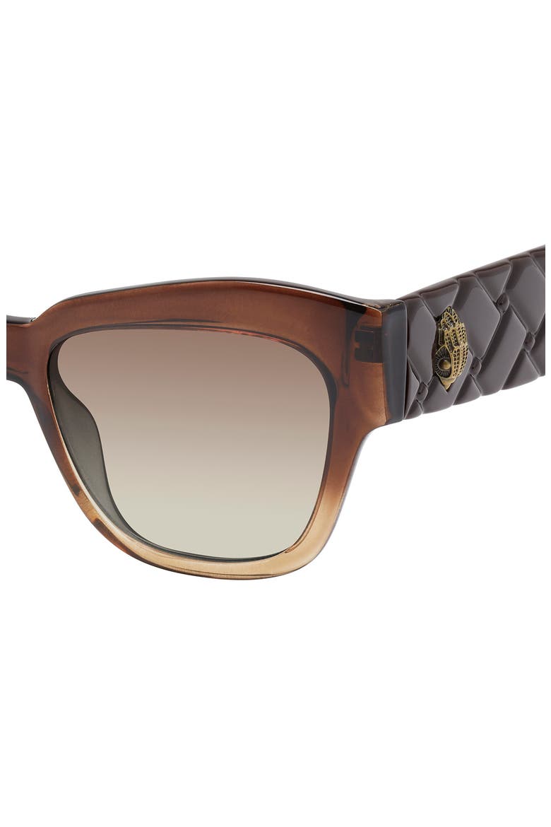 53mm Cat Eye Sunglasses, Alternate, color, BROWN GRADIENT
