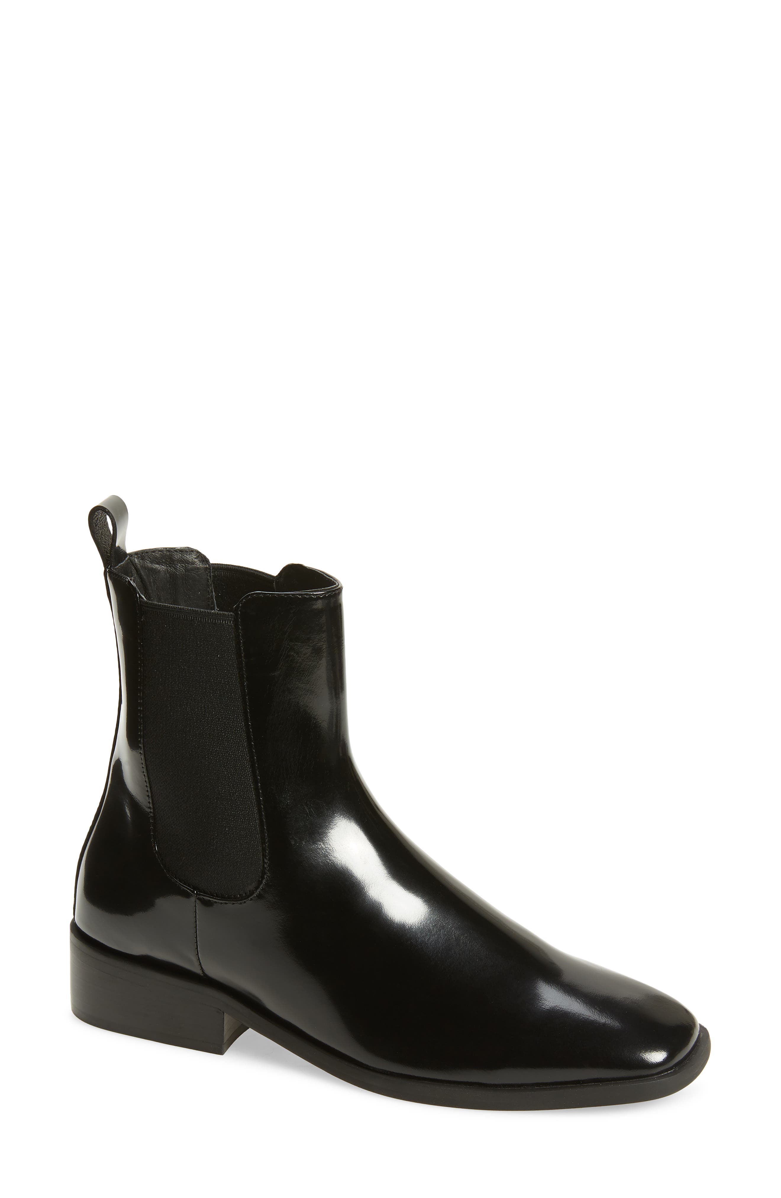 Jeffrey Campbell Jeffery Campbell Leather Chelsea Boot, Main, color, 