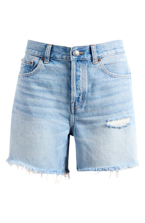 Shop Madewell The Brynn 4.5-inch Long Shorts In Hallstead Wash