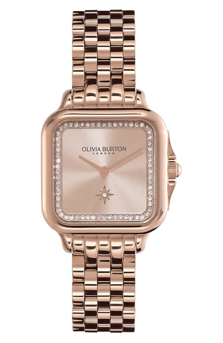 Olivia Burton Grosvenor Bracelet Watch, 28mm, Main, color,