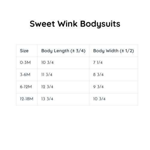 Sweet Wink Hello World Short Sleeve Bodysuit In Natural